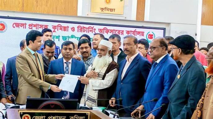 কুমিল্লার ১১টি আসনে ২৫ রাজনৈতিক দলের ৭৬ প্রার্থী ও স্বতন্ত্র চার জনের মাঝে প্রতীক বরাদ্দ